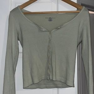 Brandy Melville Seafoam Green Top